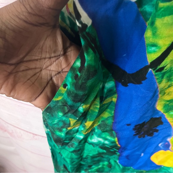 The Kit Maya Beautiful Abstract Jewel Side Pockets Dress Size XL - Picture 4 of 6